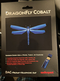 Audioquest Dragonfly Cobalt (Brand New) 