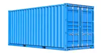 Durable 40' High Cube Container with 1 End Door