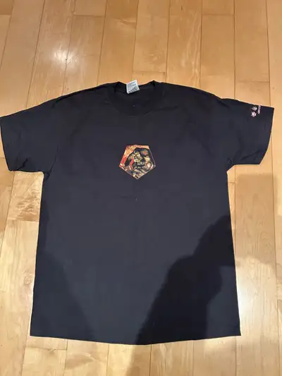 This is a Gen Con 2005 original T-shirt Black color Adult Large It has a written on the back Destine...