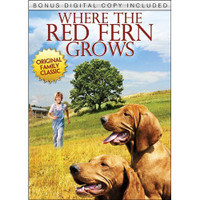 Where The Red Fern Grows dvd + digital copy-new & sealed