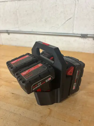 Milwaukee M12 / M18 Battery Caddy Holder 4-Pack (2+2) Packout, View more