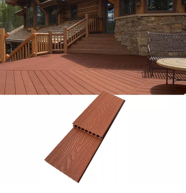 ** SALE**High Quality WPC 3D Embossed Composite Deck Boards in Decks & Fences in City of Toronto - Image 3
