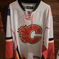 Calgary Flames Jersey(white)