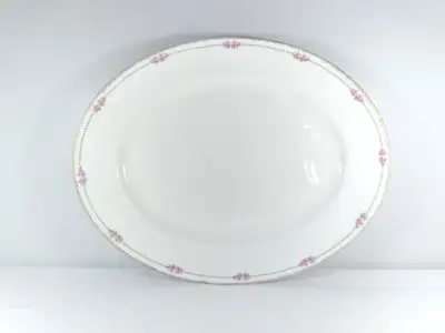 Large Porcelain Platter 18" x 14" - Bernardaud Limoges, View more