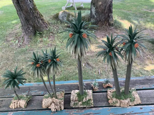 Palmiers artisanales  pour décoration crèche in Arts & Collectibles in Laurentides - Image 6