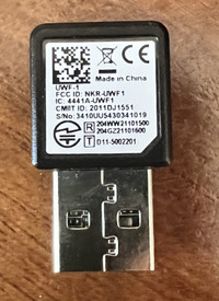 Onkyo UWF-1 IEEE 802.11n USB Wi-Fi Wireless LAN Receiver Adapter