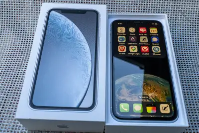 iPhone XR 128GB with LifeProof case, View more