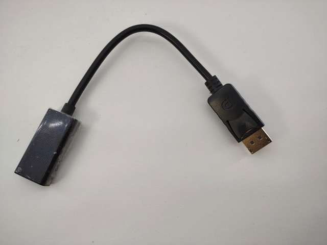 Hdmi display port adapter  in Cables & Connectors in Kitchener / Waterloo - Image 2