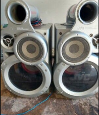 Jvc giga tube speakers mint 