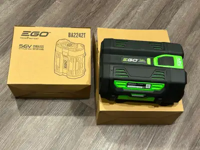 2 EGO 4Ah Batteries - NEW, View more
