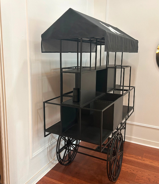 Candy Cart - Flower Cart - Black Metal in Other in Oshawa / Durham Region - Image 2