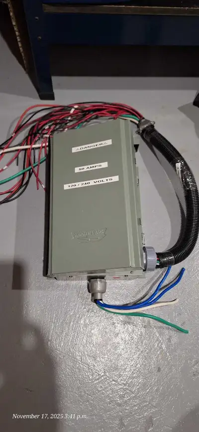50 amp Transfer Panel, View more