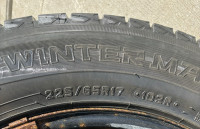 Winter tires on rims for sale