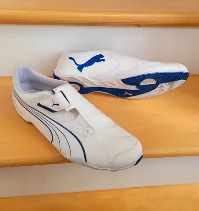 Like NEW, Size 12, PUMA 'Mens Redon Move-U' White Leather Shoes , View more