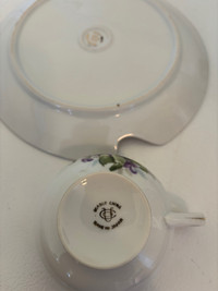 China Tea Cups and Dessert Plate