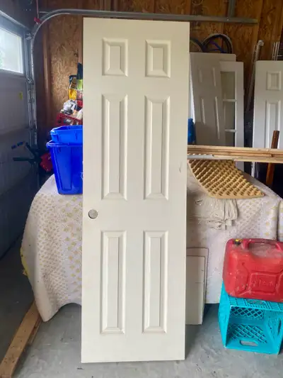 Interior 6 panel door 24”x78” good condition , View more