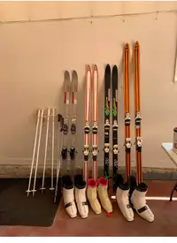Ski’s and boots