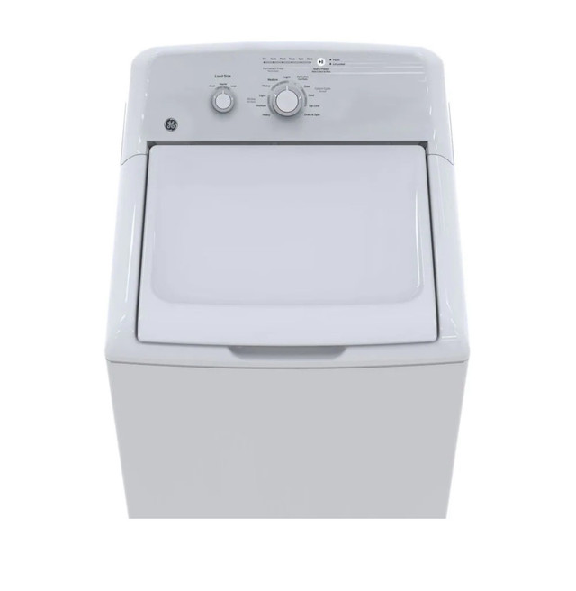 GE 27 Inch 4.4 cu. ft. Top Load Washer High Efficiency in White in Washers & Dryers in Calgary - Image 3