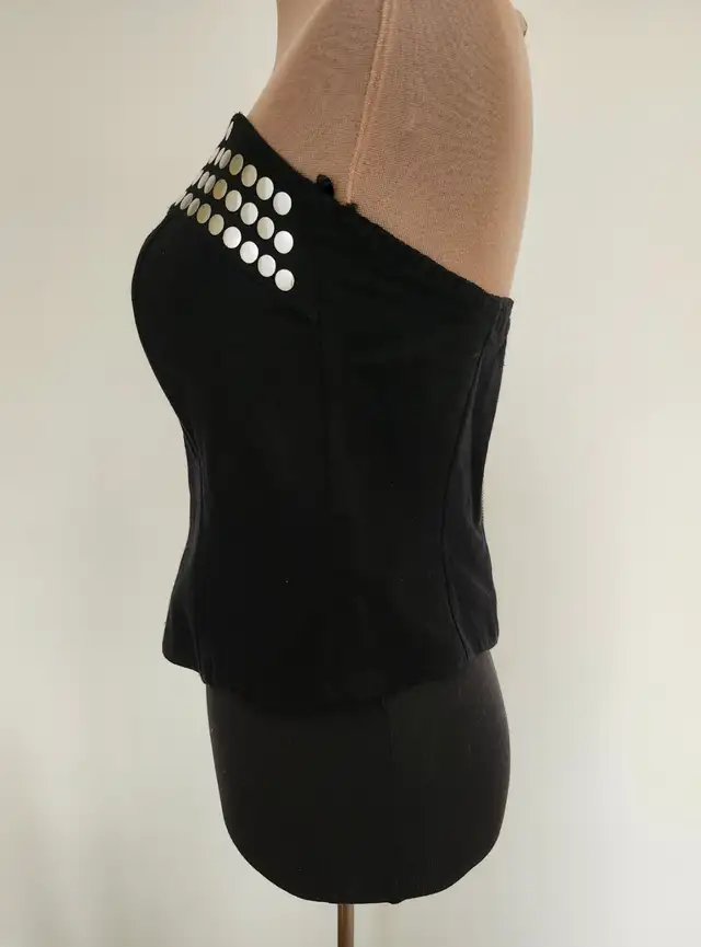 Black, metallic beaded mini dress in Women's - Dresses & Skirts in Kitchener / Waterloo - Image 8