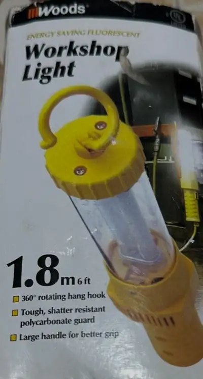 Work light never used 13W=100W   6400K T, View more