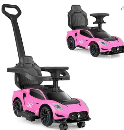 Let your toddler zoom around in style with the 3-in-1 Licensed Maserati Push Car. Perfect for little...