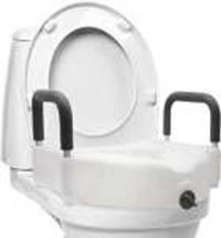 Raised Toilet Seat With Arms