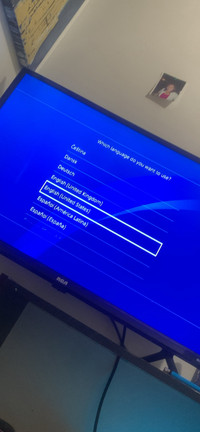 PS4 with games and headphones pick up only 