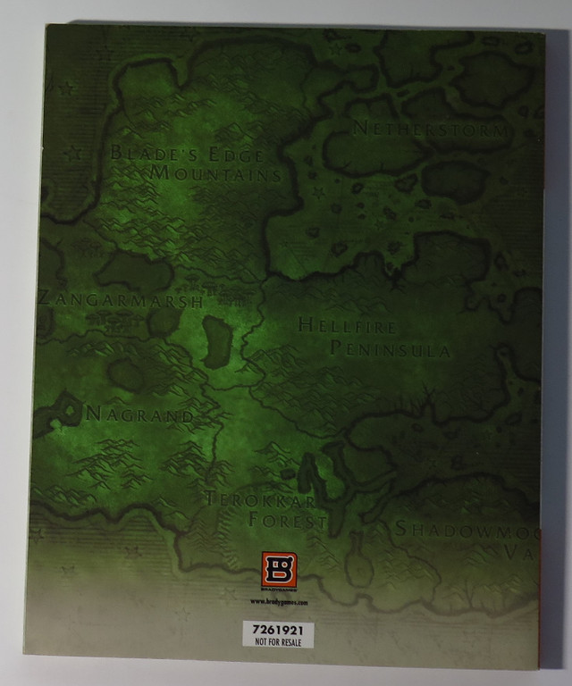 World Of Warcraft Burning Crusade Guide BradyGames dans Jeux pour PC  à Ville de Montréal - Image 2