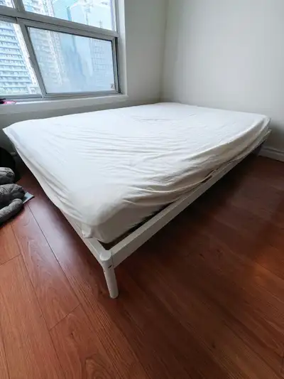 IKEA Vevelstad Bed Frame + Matress , View more