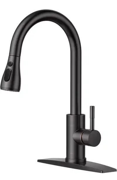 Kitchen Faucet with Pull Down Sprayer, High Arc Single Handle Ki, View more