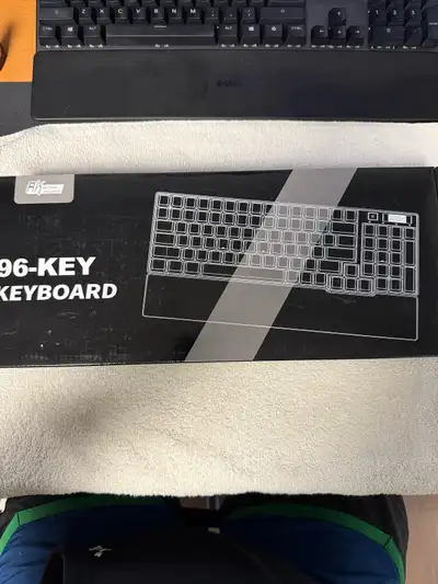 Royal Kludge Gaming keyboard 1 x black 1 x black/green/yellow Brand new $75/each
