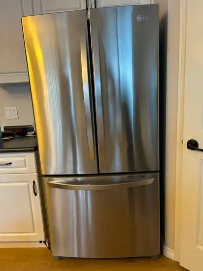 LG Refrigerator 33’ French door for sale, View more