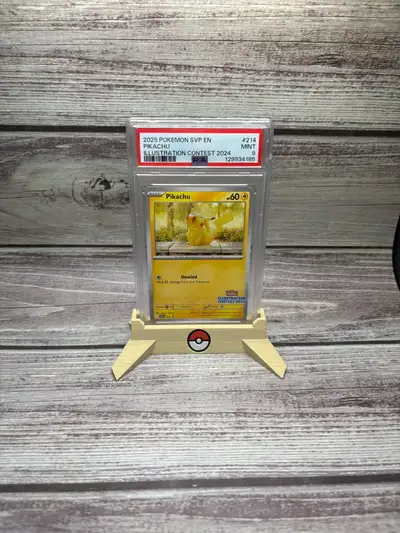 Pokémon Pikachu PSA 9 illustration contest, View more