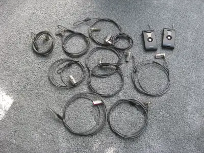 Laptop Computer Security Locking Cables Qty 12 MUST BE PICKED, View more