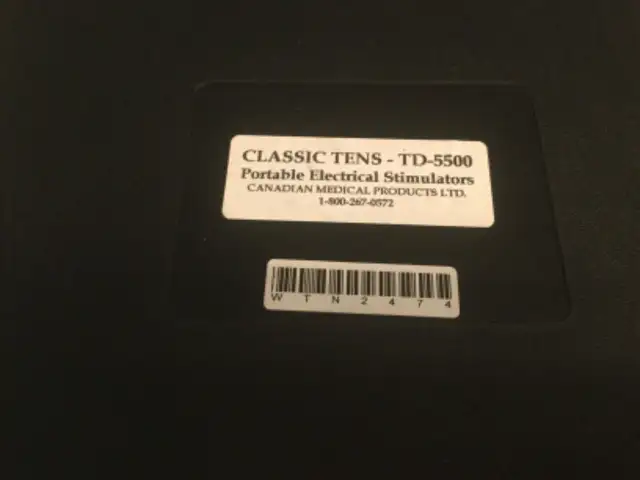 Classic TENS Unit..Portable Electrical Stimulator...With Case65585443377027125