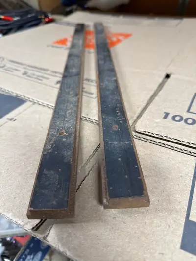 Steel tracks for a table saw, View more