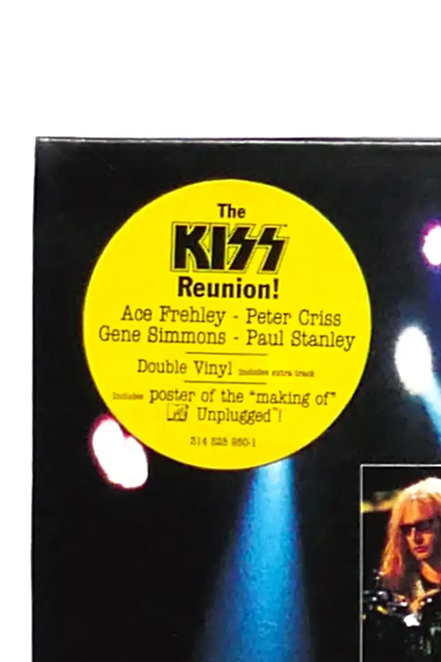 KISS MTV UNPLUGGED (1st US Press) Vinyl Records RARE in CDs, DVDs & Blu-ray in Laval / North Shore - Image 3