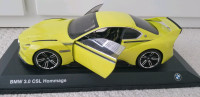 1/18 BMW 3.0 CSL Hommage Concept (Yellow) Diecast Car Model

