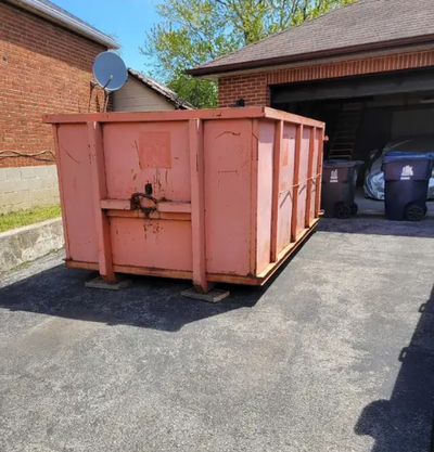 Drive way friendly bin rental same day $270, View more