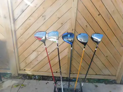 5 X GOLF DRIVERS FOR SALE, View more