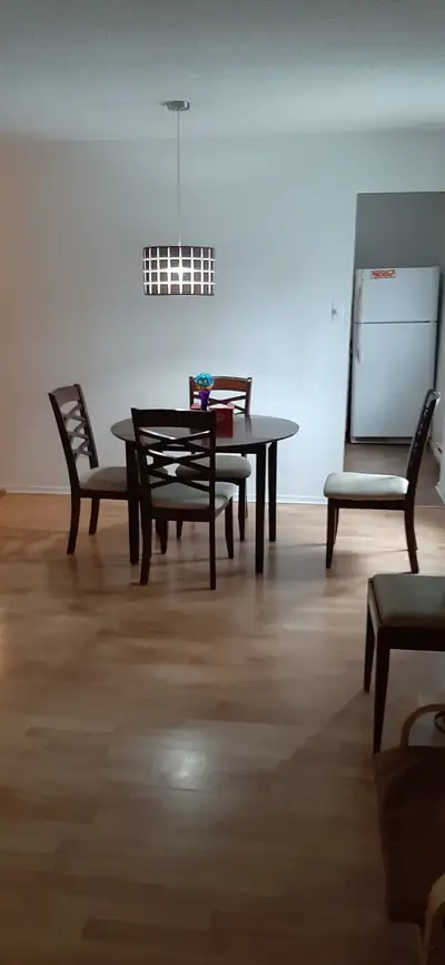 One bedroom apartment Short and long term rental Available May 01, 2026 Large living room and large...