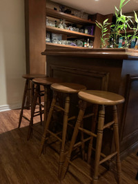 4  bar stools