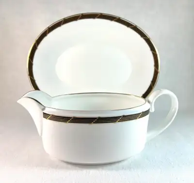 Coalport Riviera gravy boat & underplate , View more