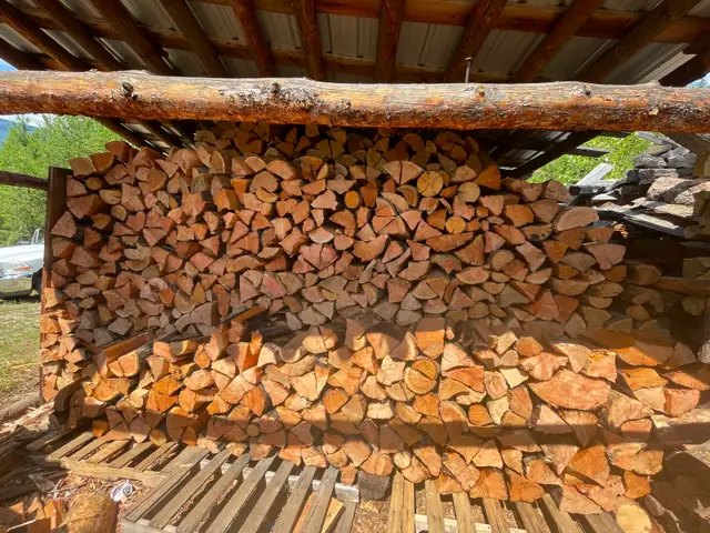 Fir larch fire wood