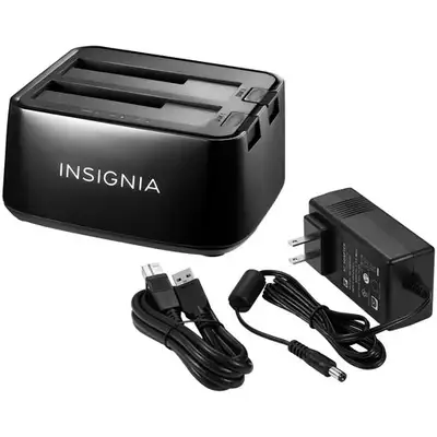 USB Dual Hard Drive harddrive Docking dock Station  laptop pc, View more