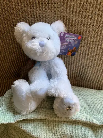 Vintage 2006 Russ Berrie Shining Stars Blue Bear, View more