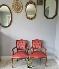 Antique Queen Anne Style Chairs - Delivery Available 