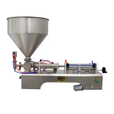 Promotion 10-300ml Pneumatic Paste Liquid Filling Machine 160410, View more