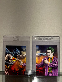 Batman vs Joker Exclusive Artist Sketch Cards