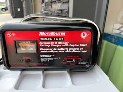 MotorMaster Auto Battery charger, View more